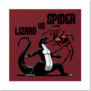 Lizard and Spider Posters and Art